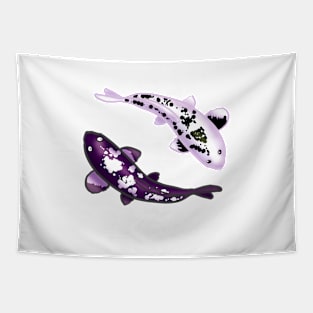 Yin-Yang Koi Fish Tapestry