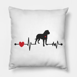 Love Your Bullmastiff! Pillow