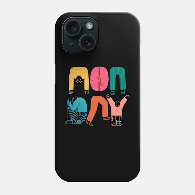 Monday Phone Case by deep_a