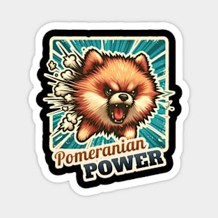 Pomeranian Angry Magnet