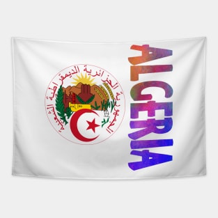 Algeria Coat of Arms Design Tapestry