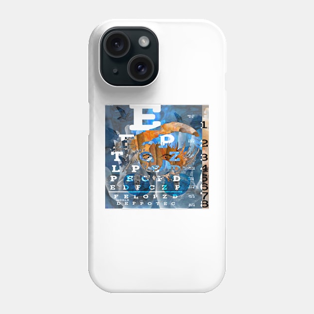 Eye Test Phone Case by psanchez