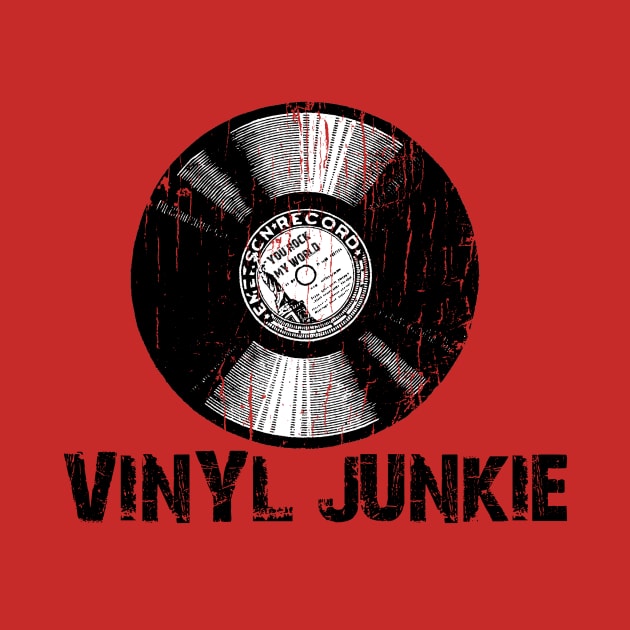 Vinyl Junkie by deadhippo