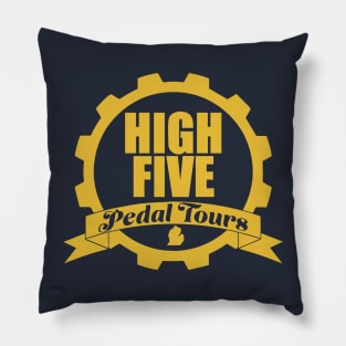 Maize High Five Gear Logo Pillow