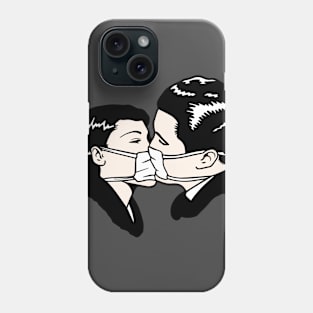 covid kiss Phone Case