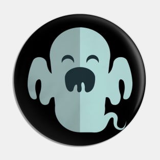 The Funny Flying Ghost Pin