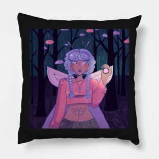 Night Forest Pillow