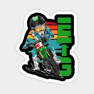 Eli Tomac ET3 Supercross Motocross Champion Magnet