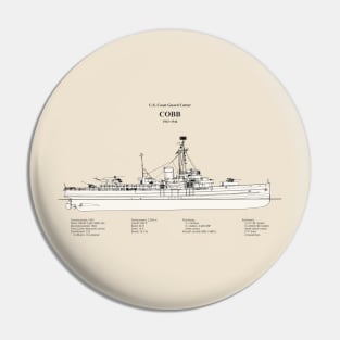 Cobb wpg-181 United States Coast Guard Cutter - SBDpng Pin