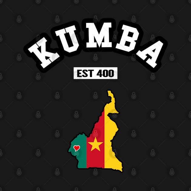 🌍 Kumba Cameroon Strong, Cameroon Map, Est 400, City Pride by Pixoplanet