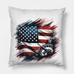 Memorial Day Pillow