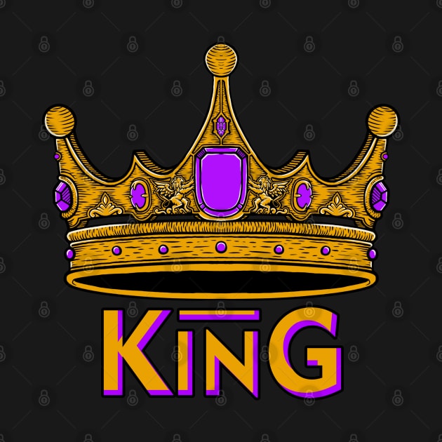 KING CROWN by DMD Art Studio