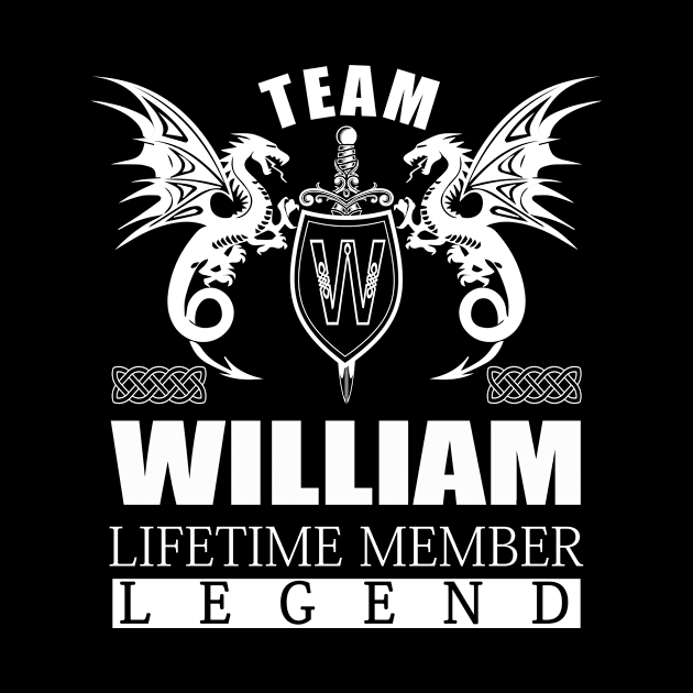 Team WILLIAM Lifetime Member Legend by MildaRuferps