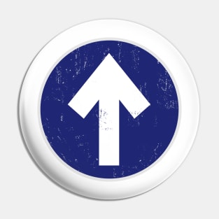 Mod Arrow Sign Pin