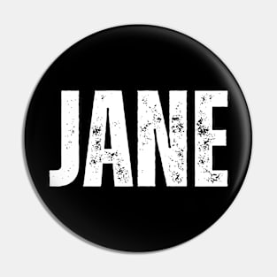 Jane Name Gift Birthday Holiday Anniversary Pin
