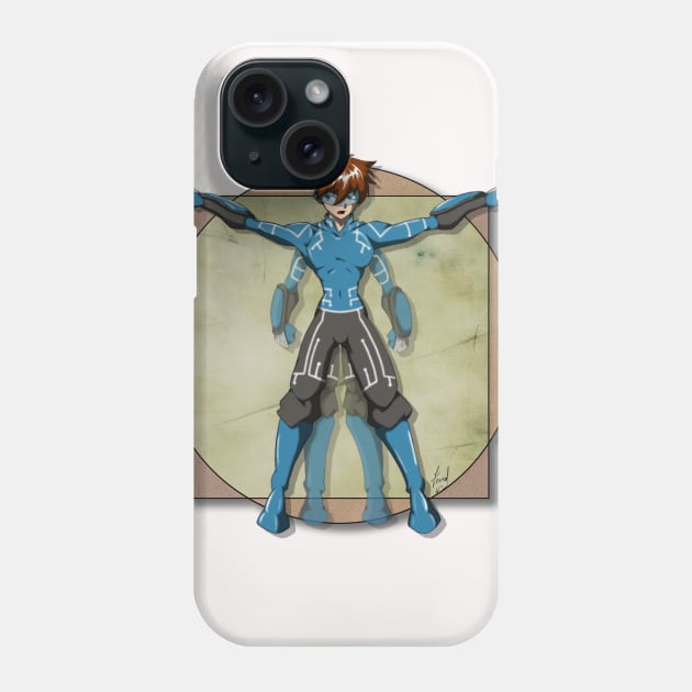 Vitruvian Nano Phone Case by EnegDesign