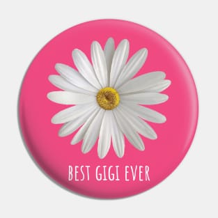 Best Gigi Ever Simple Floral Daisy Pin