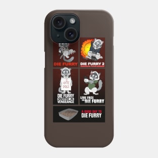 The Complete Die Furry Saga - Mort McClane Phone Case