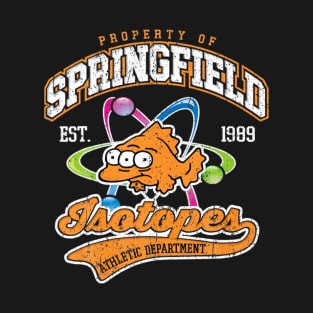 Vintage Property Of Springfield Isotopes T-Shirt