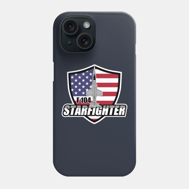 American F-104 Starfighter Phone Case by TCP