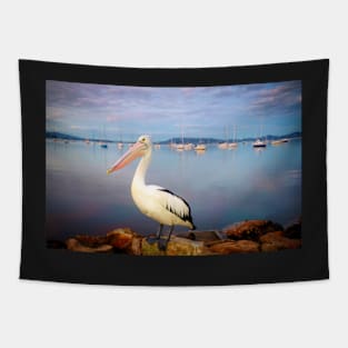 Pelican portrait Tapestry