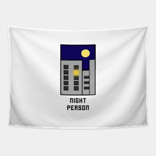 Night Person Tapestry