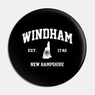 Windham New Hampshire Nh State Athletic Pin