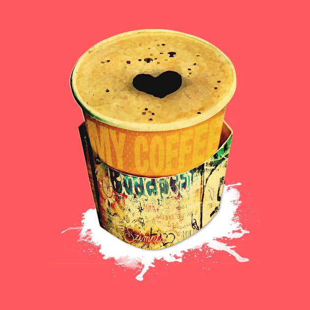 Coffee Graffitti Wrap by andreabeloque