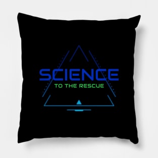 Science to the Rescue Pillow