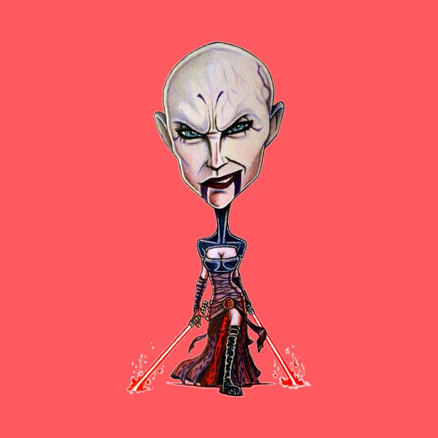 Chibi Ventress by tabslabred