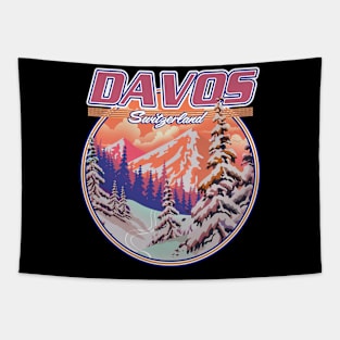 Davos Switzerland Tapestry