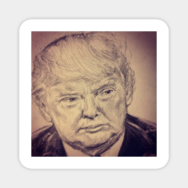 President Donald Trump 2016 Magnet by billyhjackson86