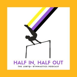 HIHO Logo (Nonbinary flag) T-Shirt