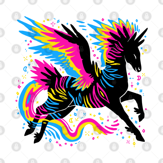 Pan Pride Alicorn by Things By Diana