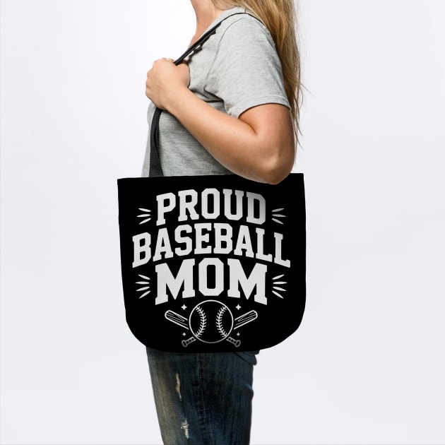 Proud Baseball Mom by Frank Ring