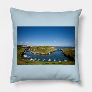 Seaton Sluice Summer Sunshine Pillow