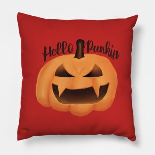 Hello Punkin Pillow