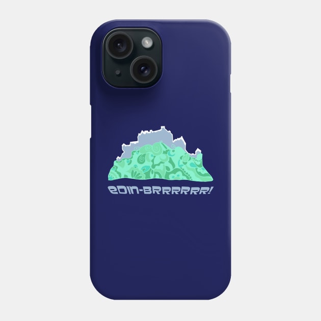 Edinburgh Edin-brrrr! Phone Case by TimeTravellers