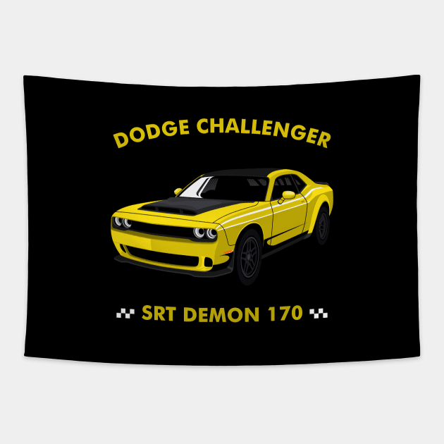 Challenger SRT Demon 170 Coupe Tapestry by Turbo29