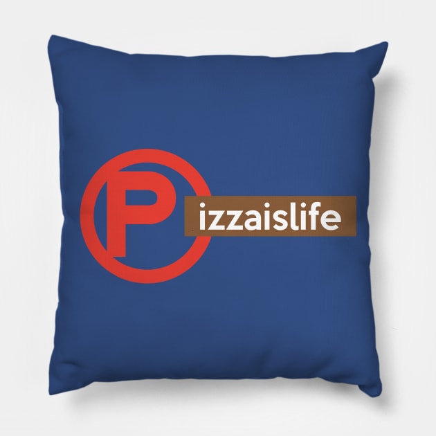 Pizzaislife Shack Pillow by PizzaIsLife
