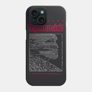 Handsome Badass on Black Phone Case