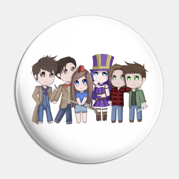 It's the Fandom Life Pin by Ghosyboid