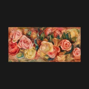 Roses by Pierre Auguste Renoir T-Shirt