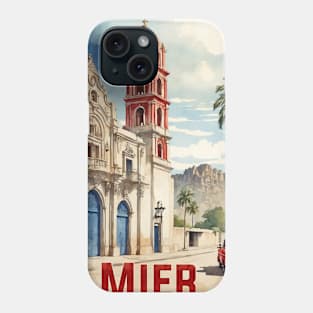 Mier Tamaulipas Mexico Vintage Tourism Travel Phone Case