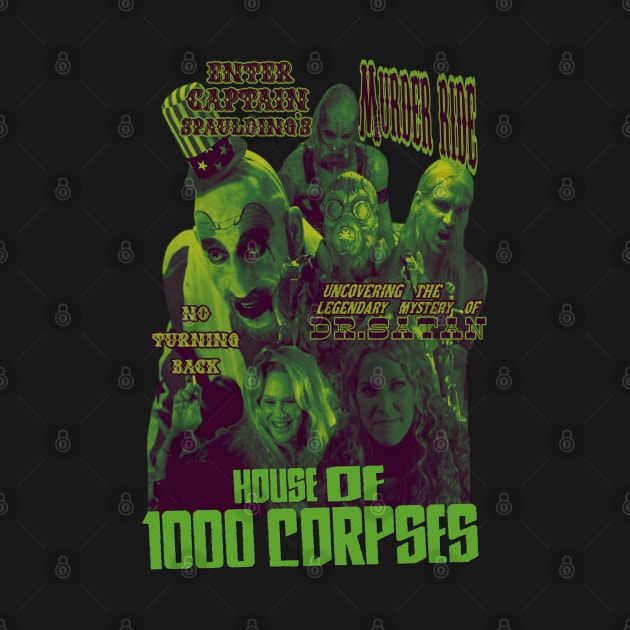 House Of 1000 Corpses, Cult Horror. (Version 1) by The Dark Vestiary