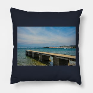 Izola Coast, Slovenia Pillow