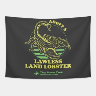 Adopt A Lawless Land Lobster Tapestry