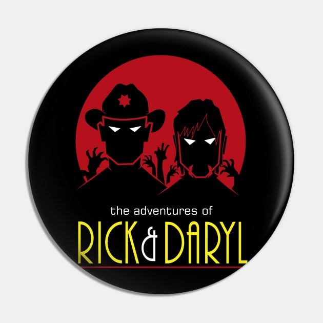 Adventures of Rick And DARYL Pin by absolemstudio