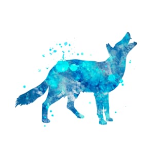 Coyote Watercolor Painting T-Shirt