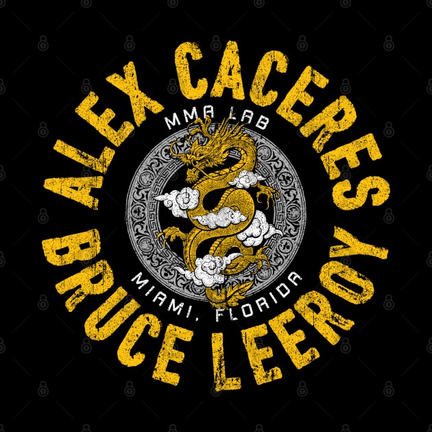 Alex "Bruce Leeroy" Caceres by huckblade